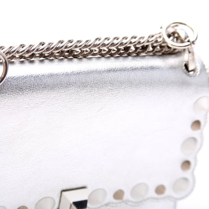 Fendi Kan I Small Scalloped Leather 8M0381 Bag