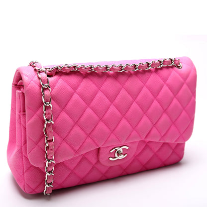 Chanel Classic Flap Jumbo Caviar 17-20M Bag