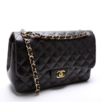 Chanel Classic Flap Jumbo Lambskin 17-20M Bag