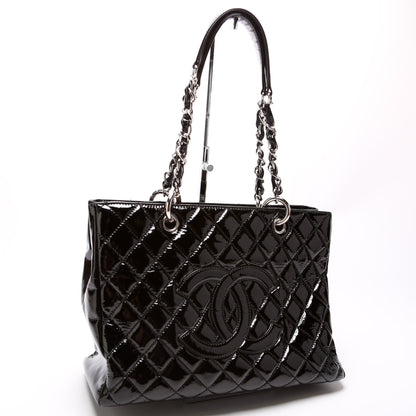 Chanel Grand Shopping Tote Patent Leather Bag