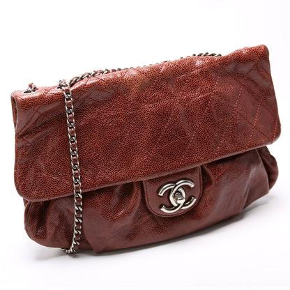 Chanel Coco Pleats Flap Caviar 16M Bag