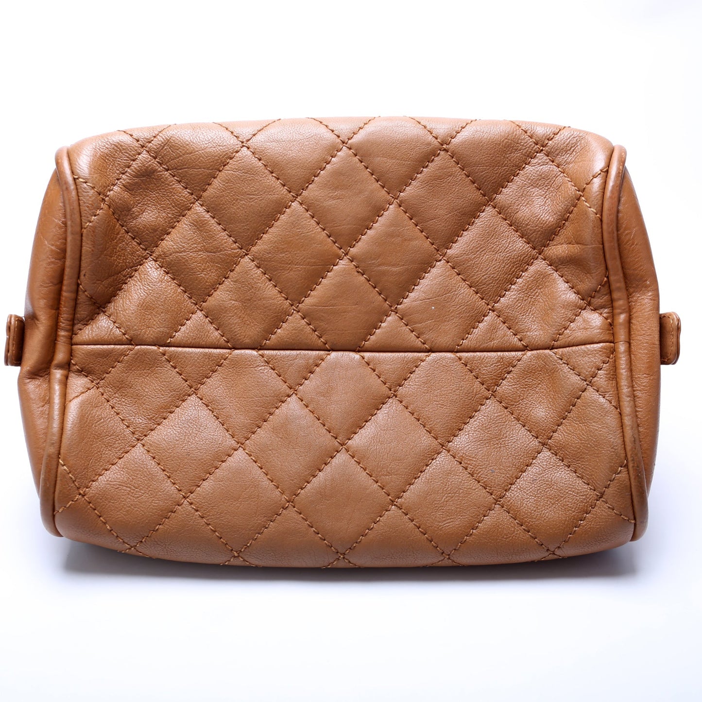 Chanel CC Bowling Quilted Lambskin 10M Bag