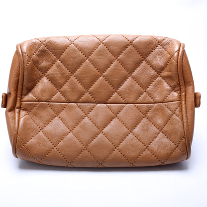 Chanel CC Bowling Quilted Lambskin 10M Bag