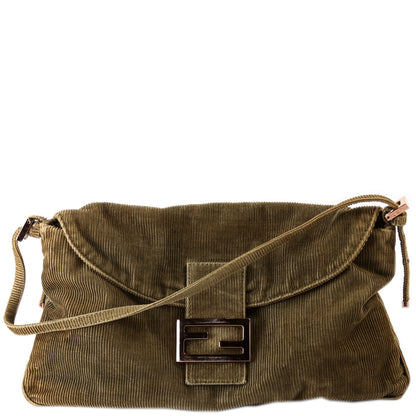 Fendi 8BR002 Zucca Corduroy Bag