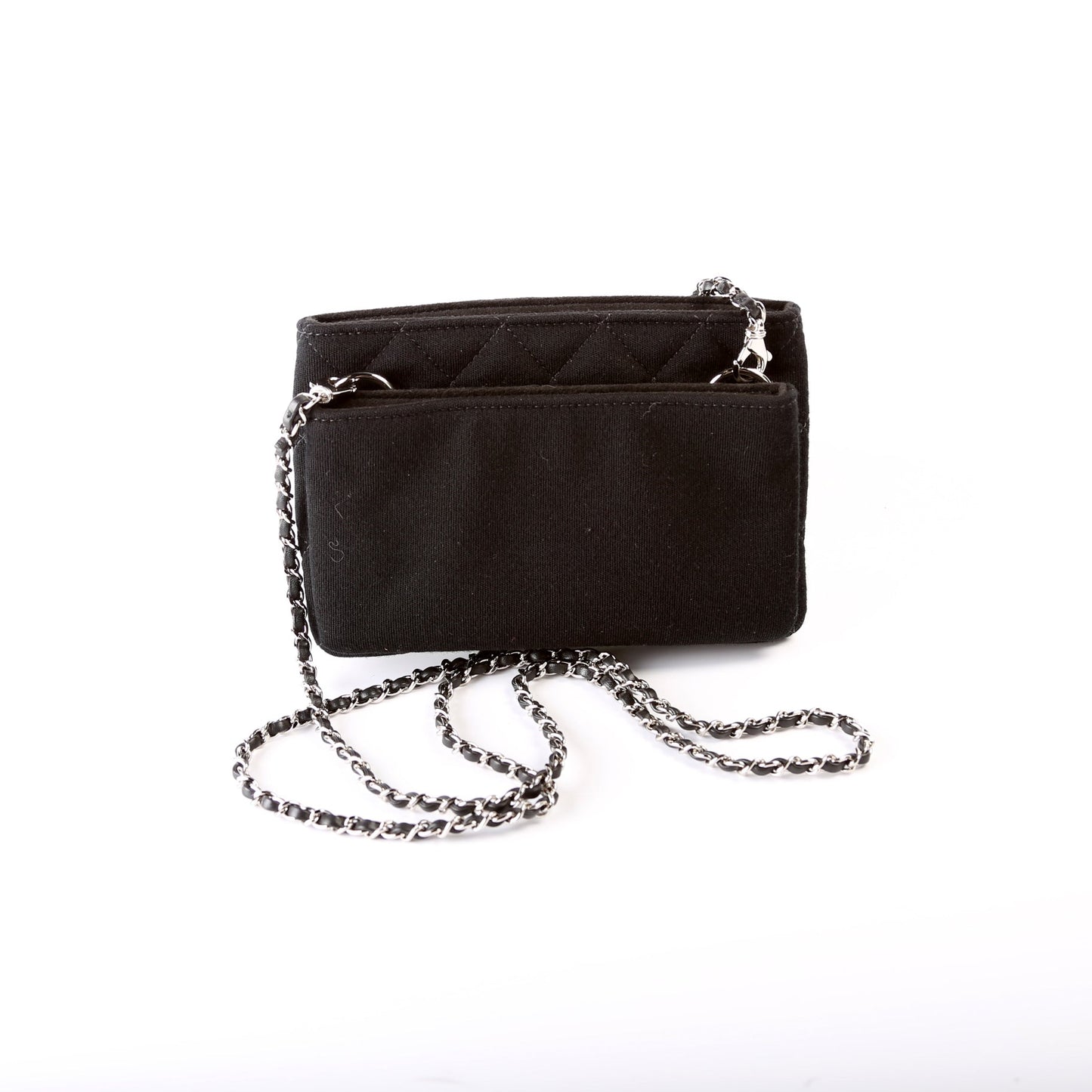 Chanel CC Quilted Jersey Crossbody Uniform 29M Bag