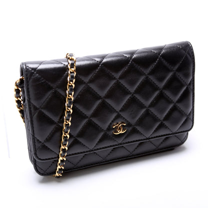 Chanel WOC Classic Quilted Lambskin Bag