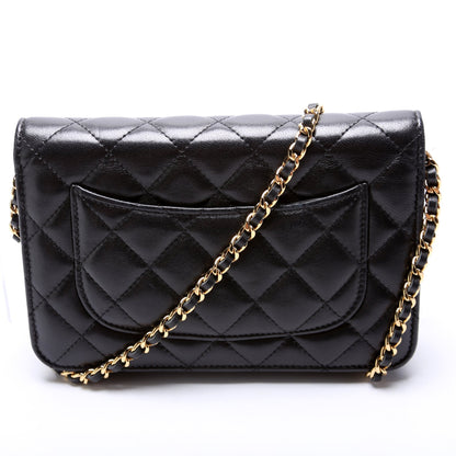 Chanel WOC Classic Quilted Lambskin Bag