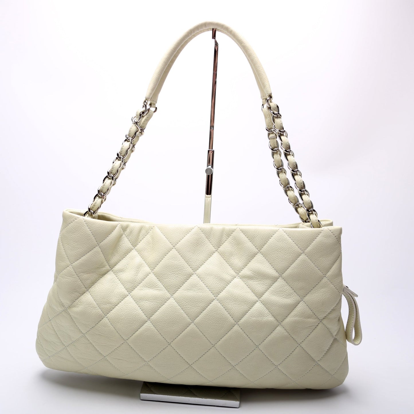 Chanel Zip Around Expandable Shoulder Bag