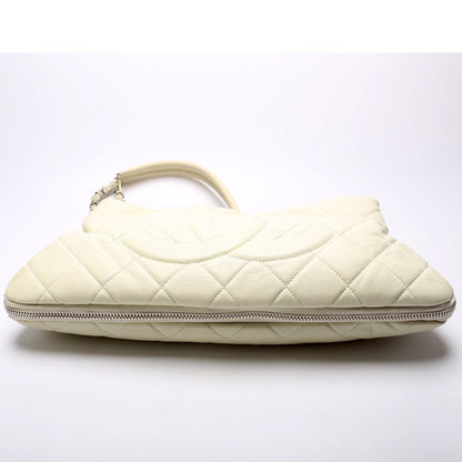 Chanel Zip Around Expandable Shoulder Bag