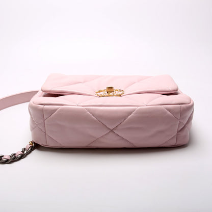 Chanel 19 Medium Flap Quilted Goatskin 31M Bag