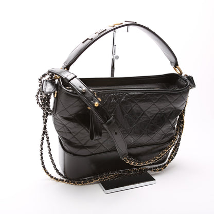Chanel Gabrielle Hobo with Bicolor Logo Strap Bag