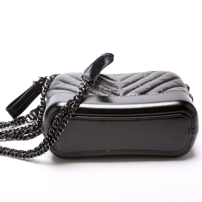Chanel Gabrielle Hobo Small So Black Calfskin 28M Bag