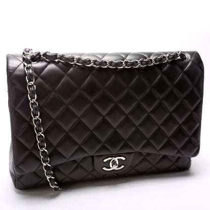 Chanel Classic Flap Maxi Lambskin 17-20M Bag