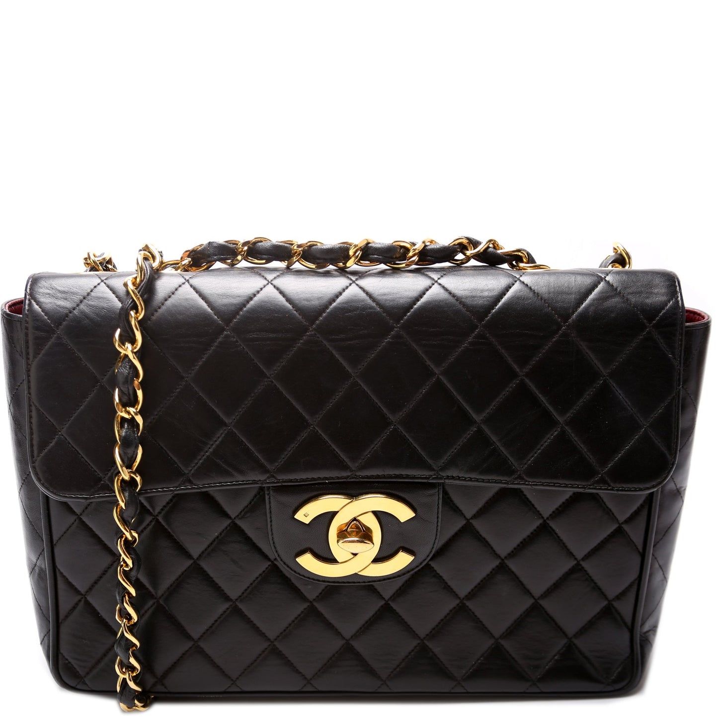 Chanel Classic Flap XL Jumbo Lambskin Bag