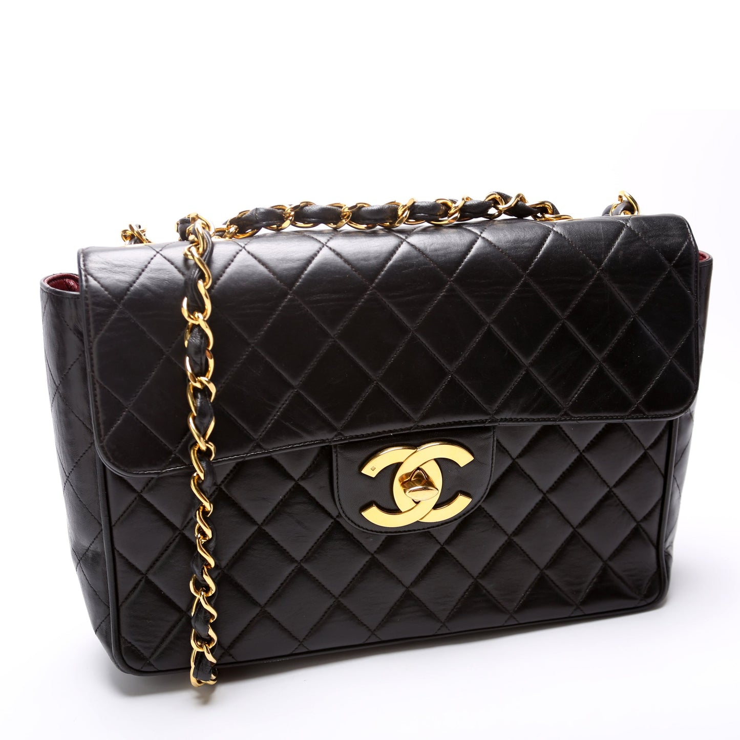 Chanel Classic Flap XL Jumbo Lambskin Bag