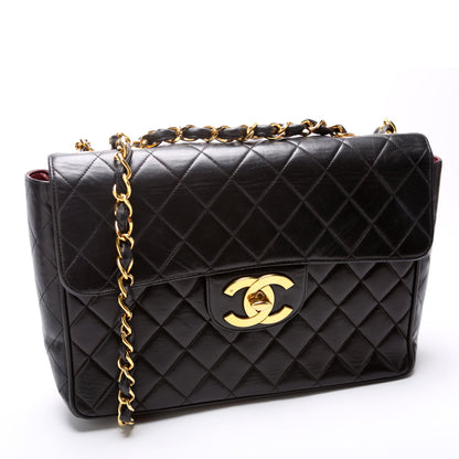 Chanel Classic Flap XL Jumbo Lambskin Bag