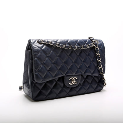 Chanel Classic Flap Jumbo Caviar 17-20M Bag