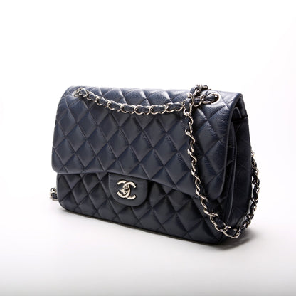Chanel Classic Flap Jumbo Caviar 17-20M Bag