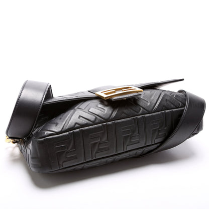 Fendi 8BR771 FF Nappa Embosseduette Large Bag
