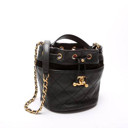 Chanel CC Drawstring Bucket Caviar 30M Bag