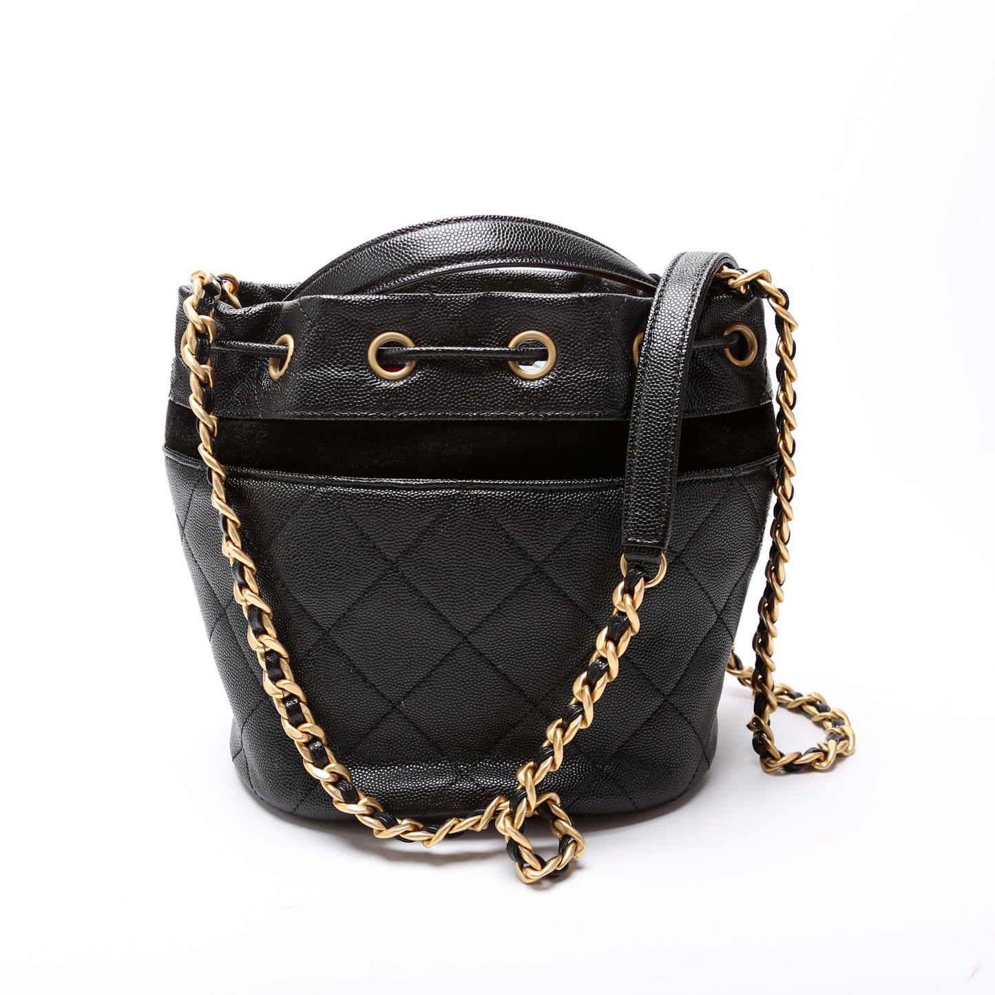 Chanel CC Drawstring Bucket Caviar 30M Bag