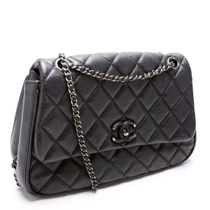 Chanel Frame In Chain Medium Flap Cavier 23M Bag