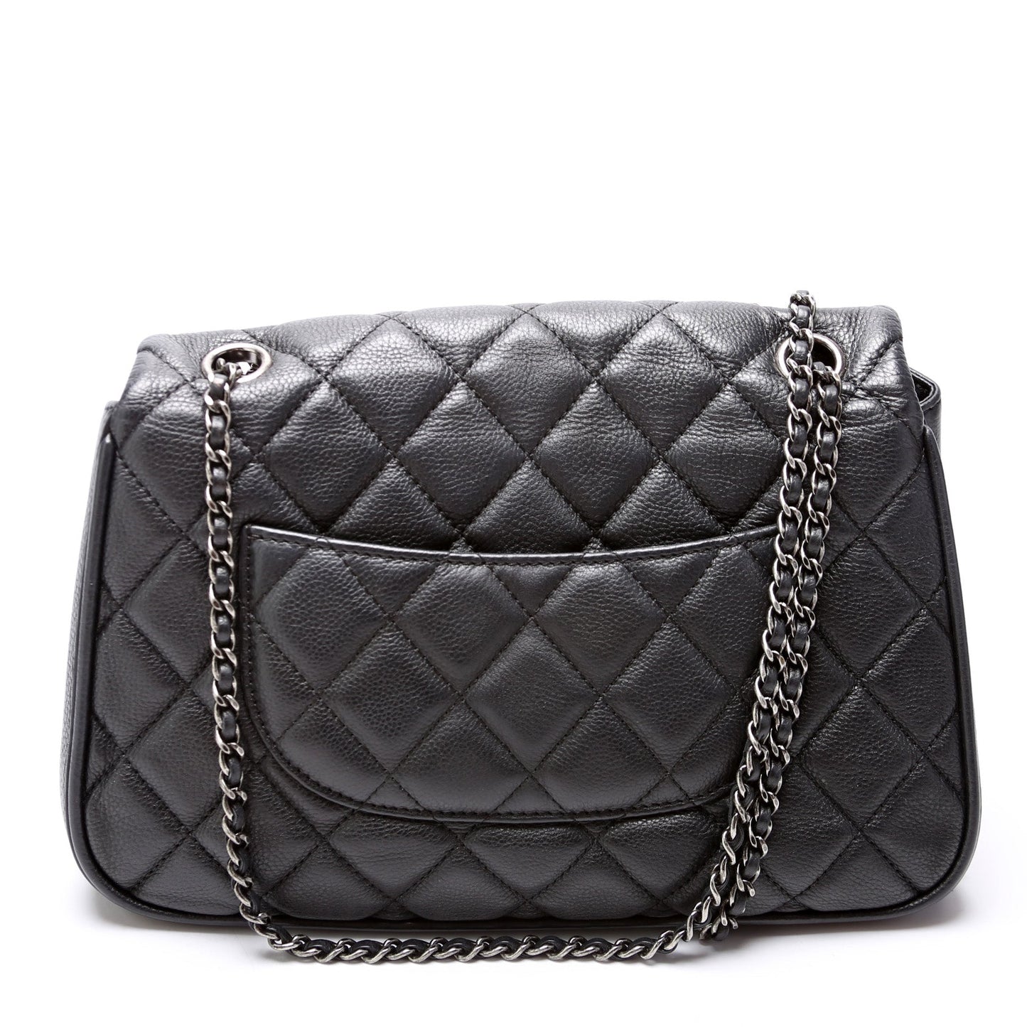 Chanel Frame In Chain Medium Flap Cavier 23M Bag