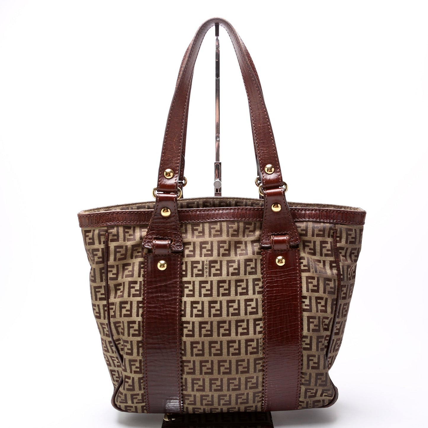 Fendi Zucca Vintage Canvas Tote Bag