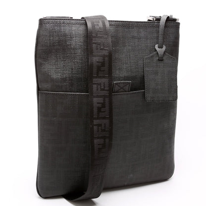 Fendi Spalmati Zucca Flat Messenger Bag