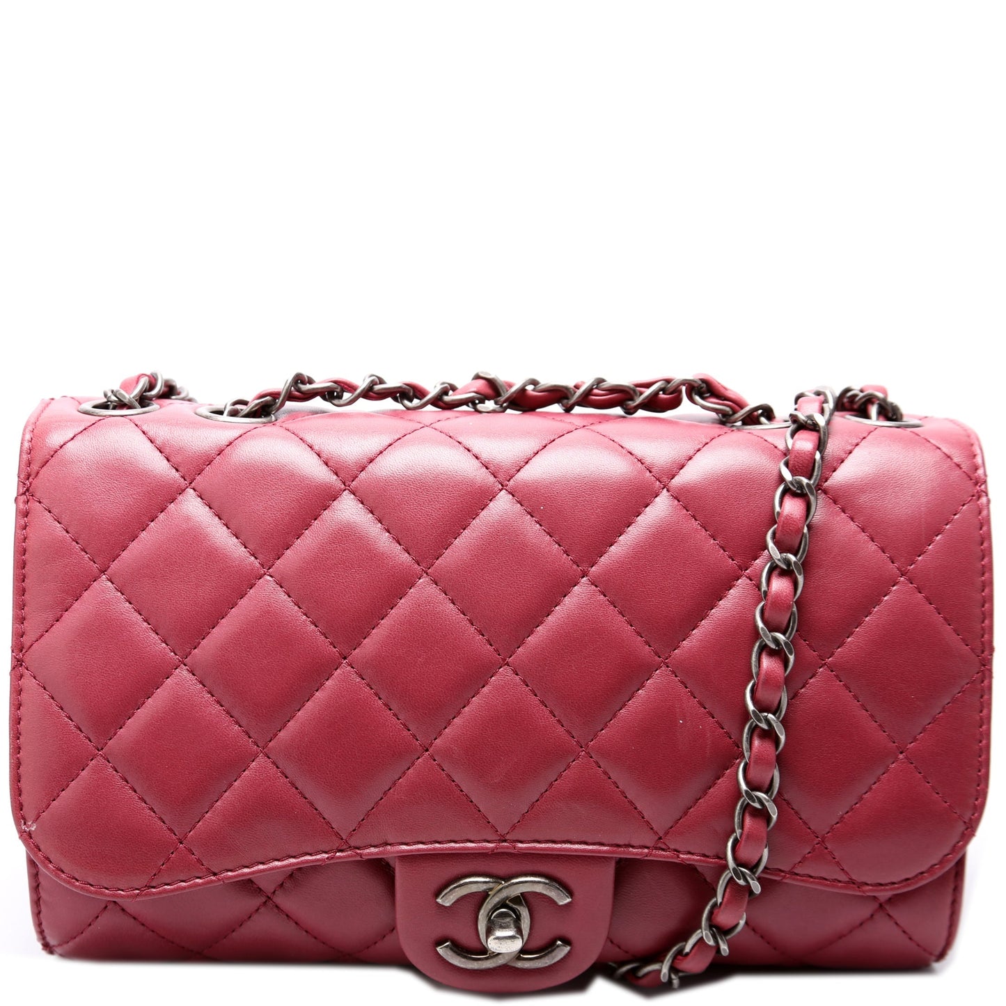 Chanel Drawstring Shopping Lambskin Bag