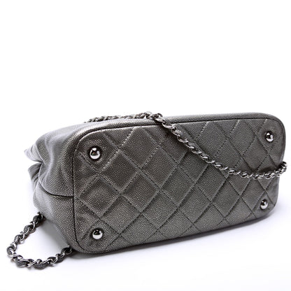 Chanel Soft CC TImeless Tote Caviar 14M Black Bag