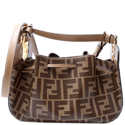 Fendi Zucca Coated Canvas Mini Pomodorino Bucket Bag