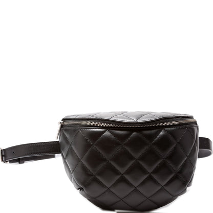 Chanel Uniform Waist Belt Quilted Caviar 29M Bag
