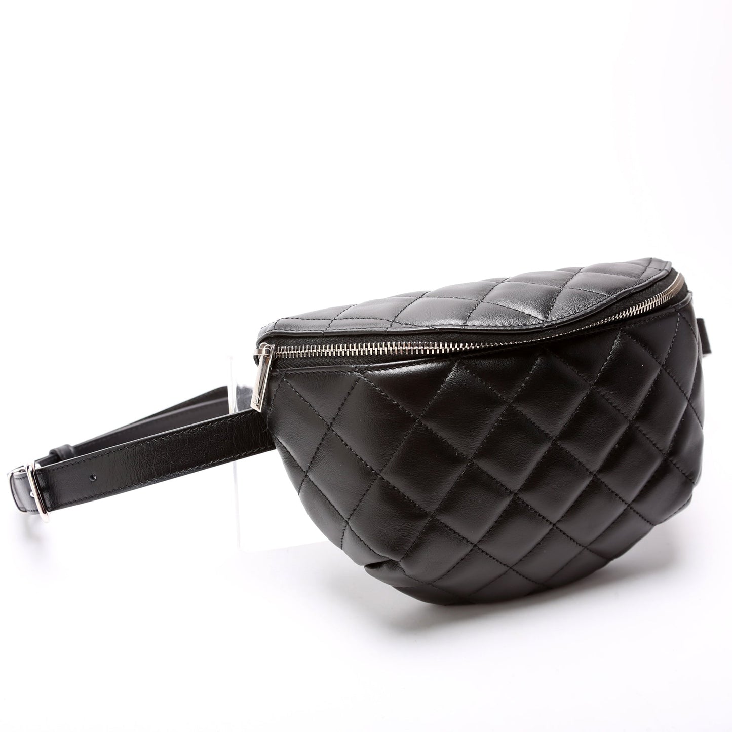 Chanel Uniform Waist Belt Quilted Caviar 29M Bag