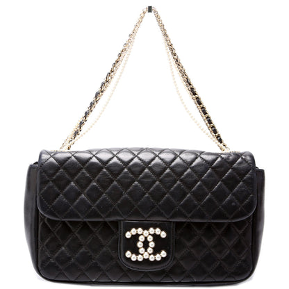 Chanel Westminster Pearl Quilted Lambskin Flap 12M Bag