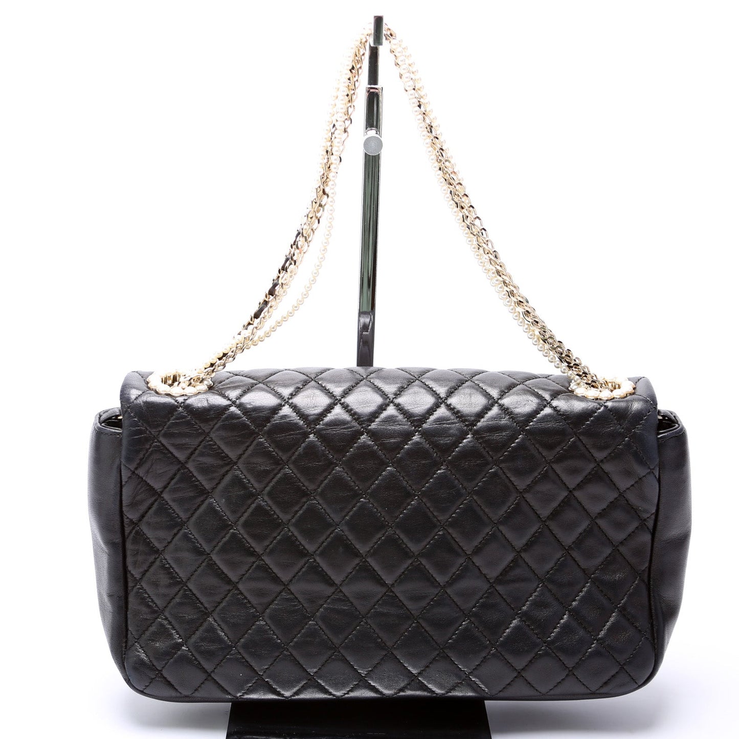 Chanel Westminster Pearl Quilted Lambskin Flap 12M Bag