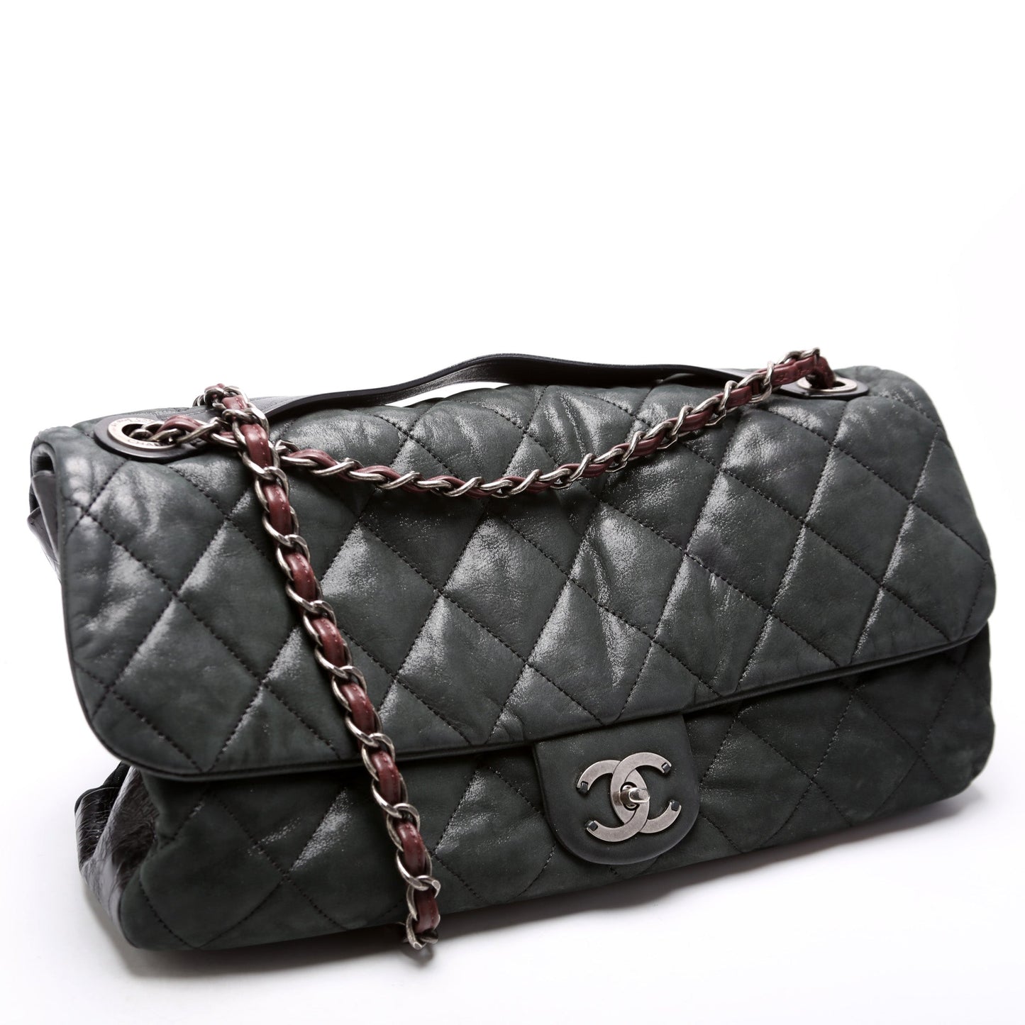 Chanel In The Mix Iridescent Calfskin Jumbo Flap 13M Bag