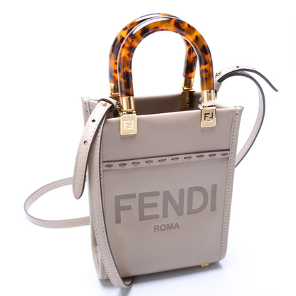 Fendi 8BS051 Mini Sunshine Shopper Bag