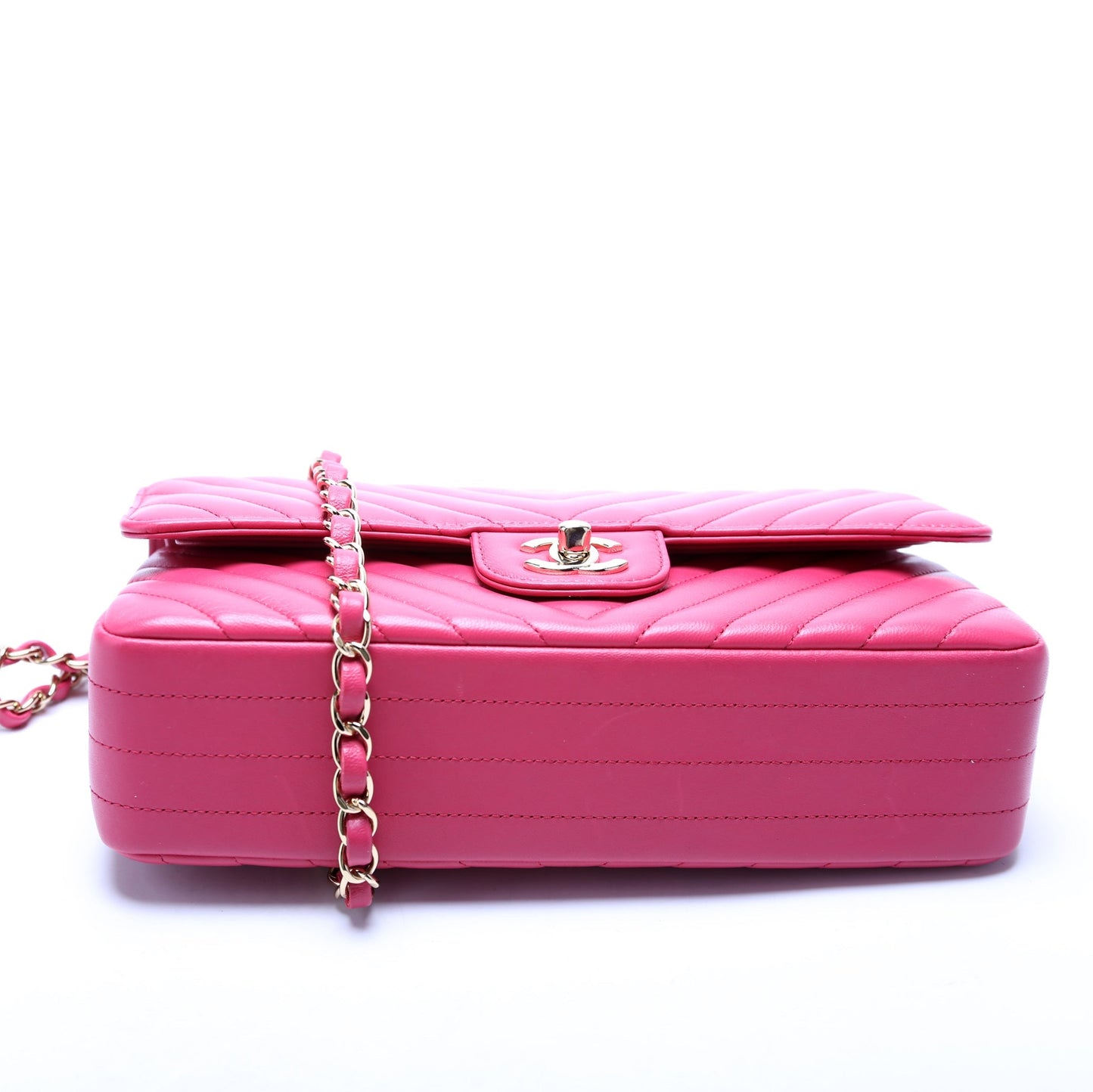 Chanel Classic Flap Medium Chevron Lambskin 29-32 Bag