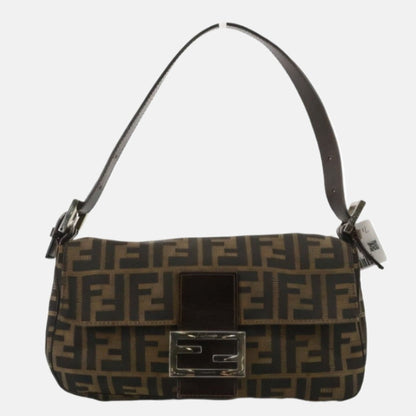 Fendi Baguette Classic Zucca Print Fendi Monogram