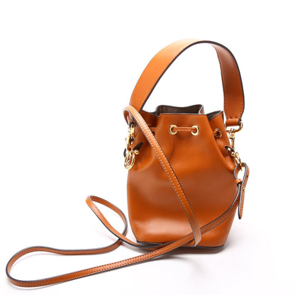 Fendi 8BR010 Mon Tresor Mini Bucket Leather Bag