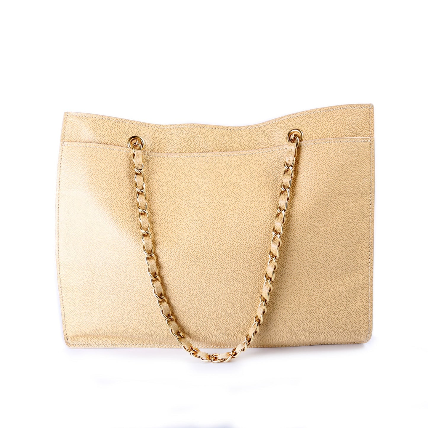 Chanel CC Matelasse Tote Caviar 7M Bag