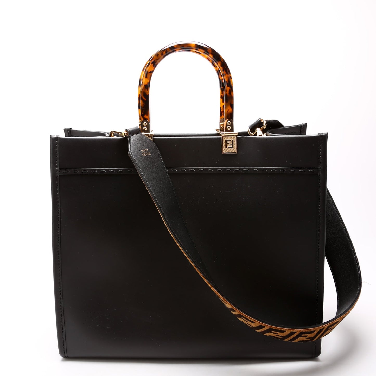 Fendi 8BH386 Sunshine Shopper Medium Leather Bag