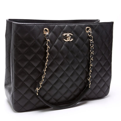 Chanel Classic CC Shopping Tote Caviar Bag