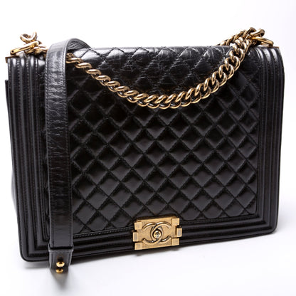 Chanel Boy Flap Large Lambskin 18M Bag