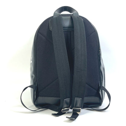 BURBERRY Backpack 8021908 Coated canvas black ML JETT Horseferry mens