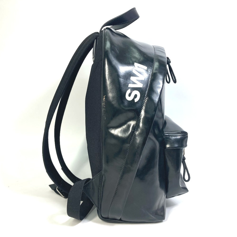 BURBERRY Backpack 8021908 Coated canvas black ML JETT Horseferry mens