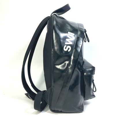 BURBERRY Backpack 8021908 Coated canvas black ML JETT Horseferry mens