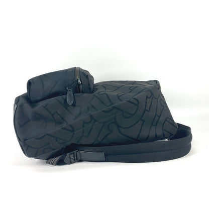 BURBERRY Backpack 8030714 Canvas / leather black TB logo mens