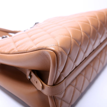 Chanel City Rock Shopping Tote Quilted Goatskin 21M Bag
